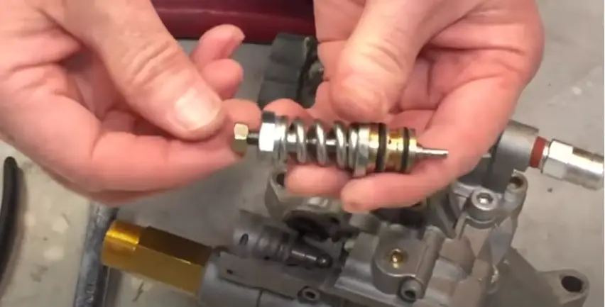 how does a pressure washer unloader valve work